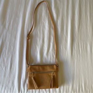 NWOT Tan Crossbody Purse